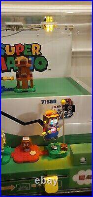 Super Mario Nintendo Lego Store Display Very Collectible & Rare Mario Kit 71360