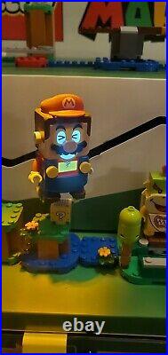 Super Mario Nintendo Lego Store Display Very Collectible & Rare Mario Kit 71360