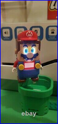 Super Mario Nintendo Lego Store Display Very Collectible & Rare Mario Kit 71360