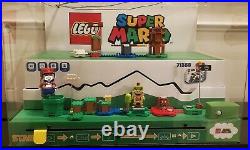 Super Mario Nintendo Lego Store Display Very Collectible & Rare Mario Kit 71360