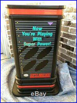 Super Nintendo Kiosk, Store Display, Vintage Nintendo, Snes, Rare