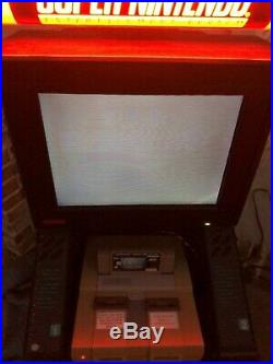 Super Nintendo Kiosk, Store Display, Vintage Nintendo, Snes, Rare