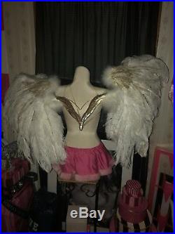Super RARE Victoria's Secret FASHION SHOW Display Angel Wings BEAUTIFUL
