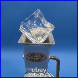 Super Rare Lightning No. 104 IceCubeBreaker Store Display Demo Model Withlucite Ice