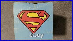 Superman Children's Chewable Vitamins Store Display Box 1990 DC Comics Rare HTF