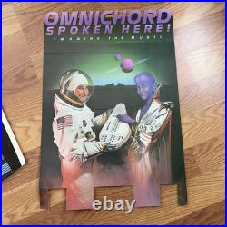 Suzuki Omnichord OM-27 STORE DISPLAY Promo Standee Vintage 80's RARE