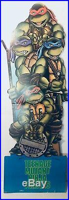 TMNT Vintage StoreMovie Display Standee HTF ITEM SUPER RARE OBSOLETE STANDEE