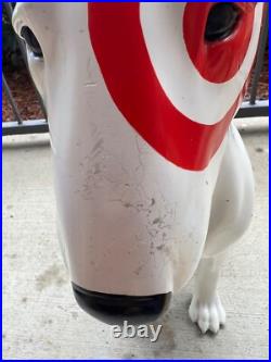 Target Dog Bullseye Mannequin Store display Statue Original Rare