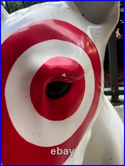 Target Dog Bullseye Mannequin Store display Statue Original Rare