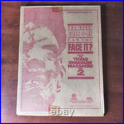 Texas Chainsaw Massacre Part 2 3D Light Box Video Store Display Insert Rare