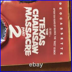 Texas Chainsaw Massacre Part 2 3D Light Box Video Store Display Insert Rare