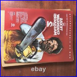 Texas Chainsaw Massacre Part 2 3D Light Box Video Store Display Insert Rare