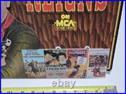 The Duke Still Reigns On MCA, John Wayne Promo Video Store Display Rare