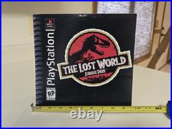 The Lost World Jurassic Park PS1 Playstation Store Display Rare