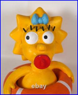 The Simpsons Maggie Foam Store Display Rare OOAK