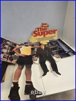 The Super Store Display Standee Spike Lee, Joe Pesci, Cardboard promo Rare