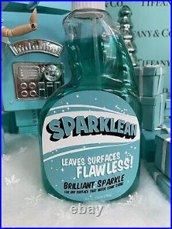 Tiffany&Co Spray Bottle Display SPARKLEAN Store Window Advertising Prop 10 RARE