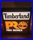 Timberland Pro Series Lighted Sign Shoe Store Display Rare Find. Man Cave Decor