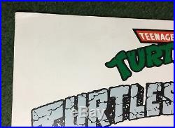 Tmnt Turtles IV Turtles In Time Konami Super Nintendo Store Display Promo Rare