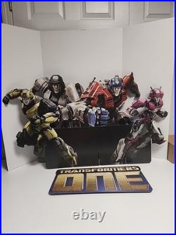 Transformers 1 Cardboard Movie Advertising Display. RARE! 3FEET X 4FEET