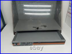 Triumph Twist Drill Co Advertising Hardware Store Display For Drill Bits RARE