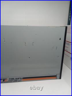 Triumph Twist Drill Co Advertising Hardware Store Display For Drill Bits RARE