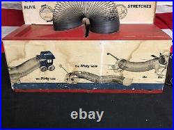 ULTRA RARE 50's Slinky Store Advertising Display ORIGINAL