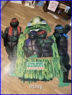 UPDATE Vintage TMNT 2 Video Store Display with Rare Misprint