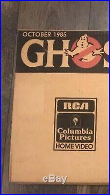 Ultra Rare 1985 Ghostbusters Home Video Store Display Kit (Unopened/sealed)