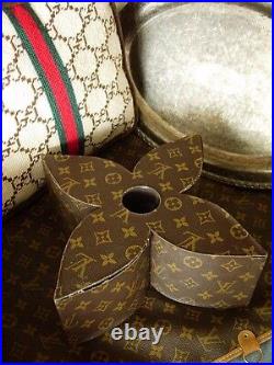 Ultra Rare Auth LOUIS VUITTON Store Display Quatrefoil Decor Prop Accessory LV