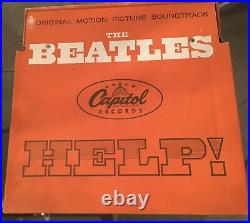 Ultra Rare The Beatles Help! Working/ Motion Record Store Display 1965