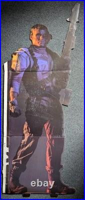 Universal Soldier 1992 Standee Video Store Display VHS 90s Action Sci-Fi Rare