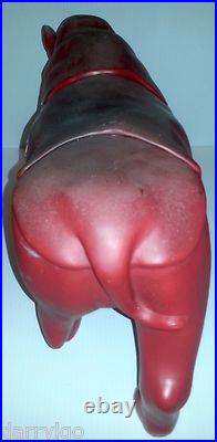 Unltd. By MARC ECKO RED RHINO STORE DISPLAY STATUE (HAS COSMETIC WEAR) RARE! WOW