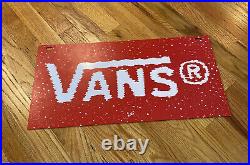 VANS Display Sign VANS Original Display Sign Mall Original Rare Advertising