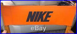 VHTF Vintage 1980s Nike Rare Orange Canvas Directors Chair Store Display 33