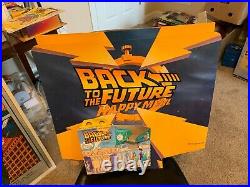 VINTAGE 1990s BACK TO THE FUTURE HAPPY MEAL Store Display Sign RARE