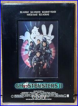 VINTAGE Ghostbusters 2 VHS Laserdisc Lenticular Store Display VERY RARE