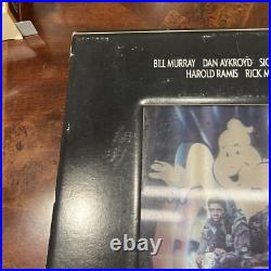 VINTAGE Ghostbusters 2 VHS Laserdisc Lenticular Store Display VERY RARE! Damaged