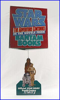 VINTAGE LARGE STAR WARS 1997 Bantam Book Store Hanging Mobile Display Promo RARE