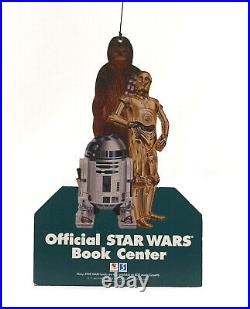 VINTAGE LARGE STAR WARS 1997 Bantam Book Store Hanging Mobile Display Promo RARE