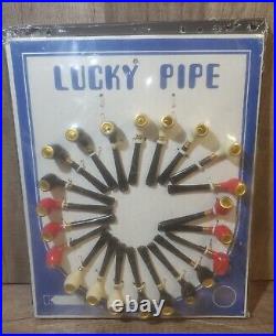 VINTAGE Lucky Pipe STORE DISPLAY RARE 12 X 9.5