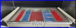 VINTAGE RARE 1956 Gillette countertop store display case with price labels