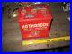 VINTAGE VERY RARE 1940s 50s BATTERY CASE STORE DISPLAY SIGN KATHANODE BATTERIES