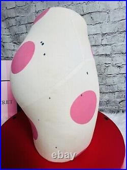 VINTAGE Victorias Secret PINK Store Display FORM Polka Dots Torso Mannequin RARE