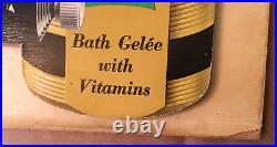 VTG 1950s RARE VITABATH DRUGSTORE COUNTERTOP ADVERTISING DISPLAY MAN SHOWERING