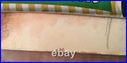 VTG 1950s RARE VITABATH DRUGSTORE COUNTERTOP ADVERTISING DISPLAY MAN SHOWERING