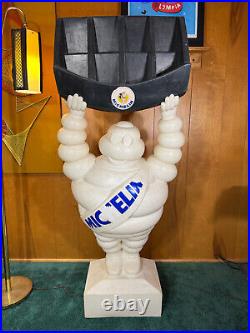 VTG 1960' Michelin Man Bibendum Tire Store Display 60'' tall RARE See Pics