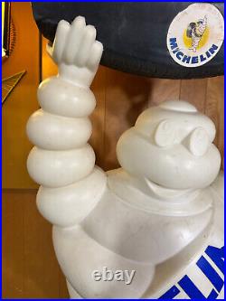 VTG 1960' Michelin Man Bibendum Tire Store Display 60'' tall RARE See Pics