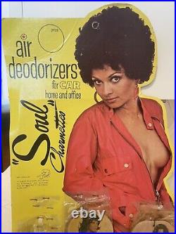 VTG 1970s Soul Charmettes Air Freshener DisplayRARE African American Model