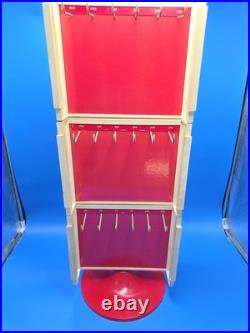 VTG 1970s Topps Watchband Rotating Store Display + 15 NOS Bands VERY RARE
